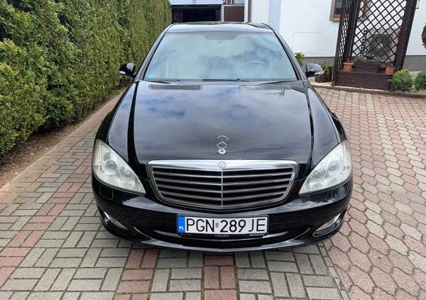 Mercedes-Benz Klasa S cena 49900 przebieg: 188685, rok produkcji 2006 z Gniezno małe 596